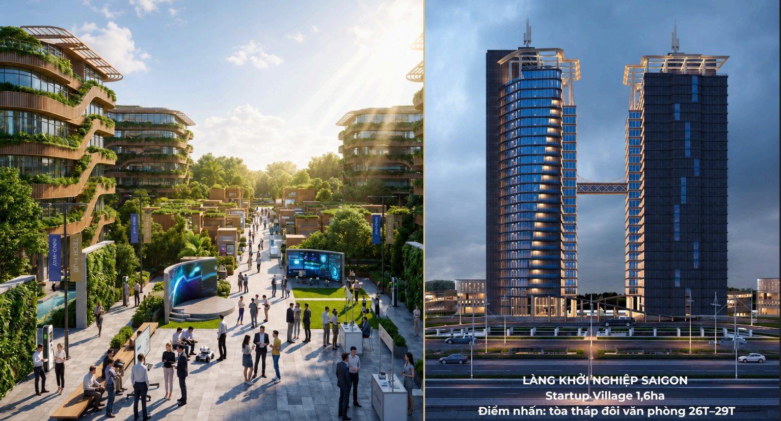 làng khởi nghiệp vinhomes saigon park