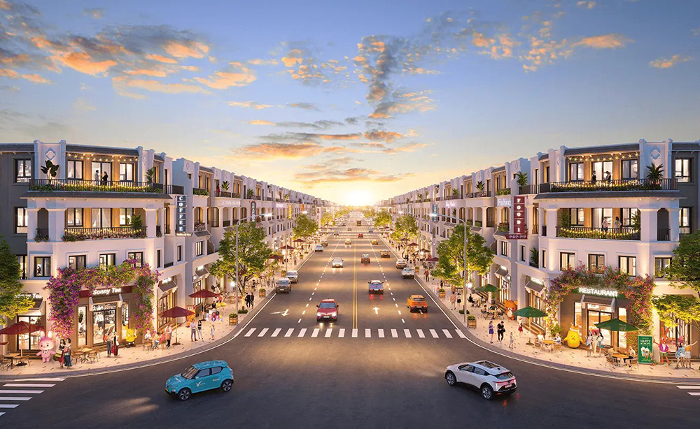 Vinhomes Saigon Park đa dạng nhà phố và shophouse