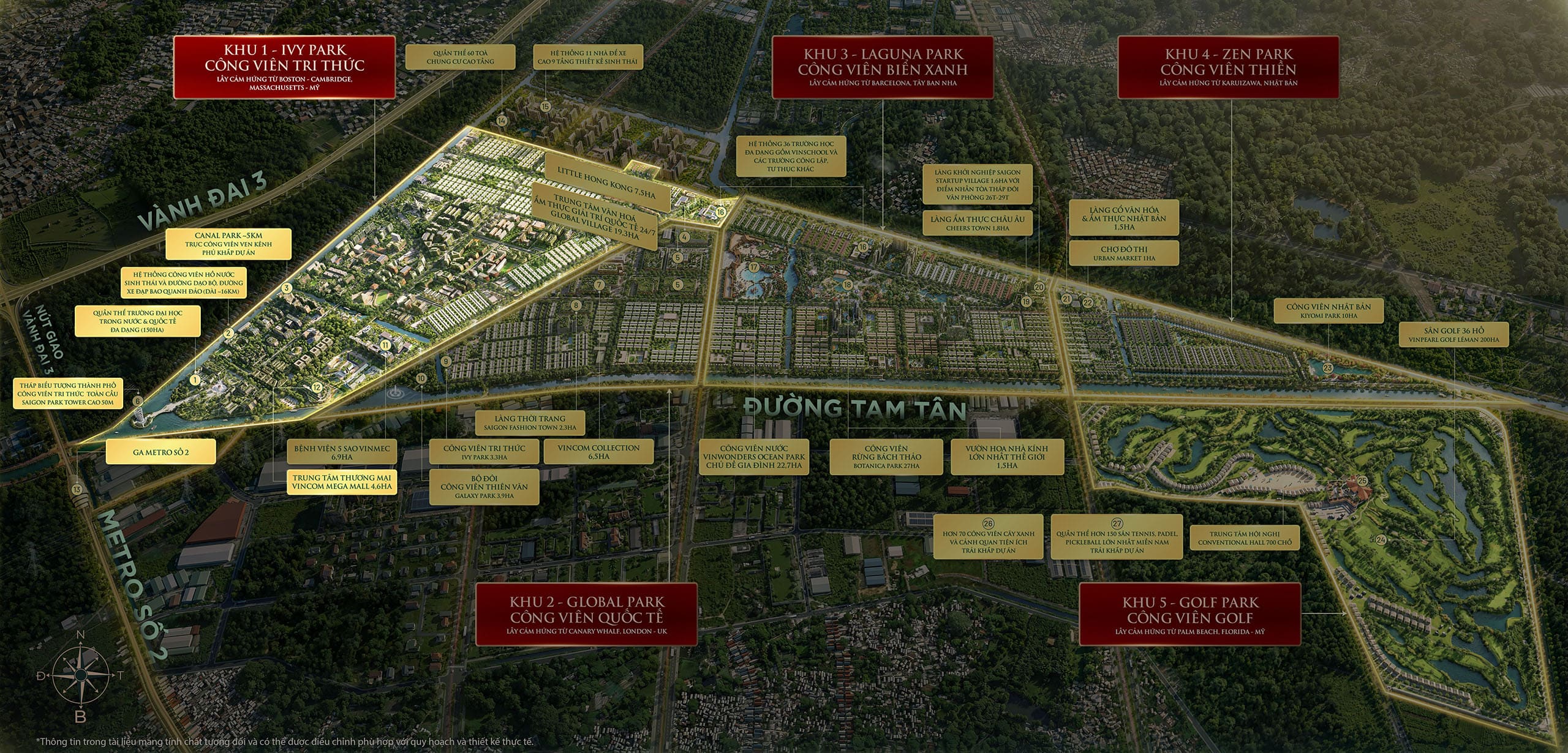 quy hoạch vinhomes saigon park