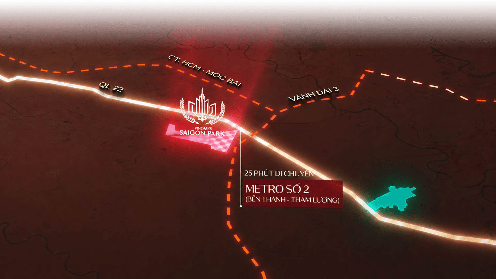 vị trí vinhomes saigon park