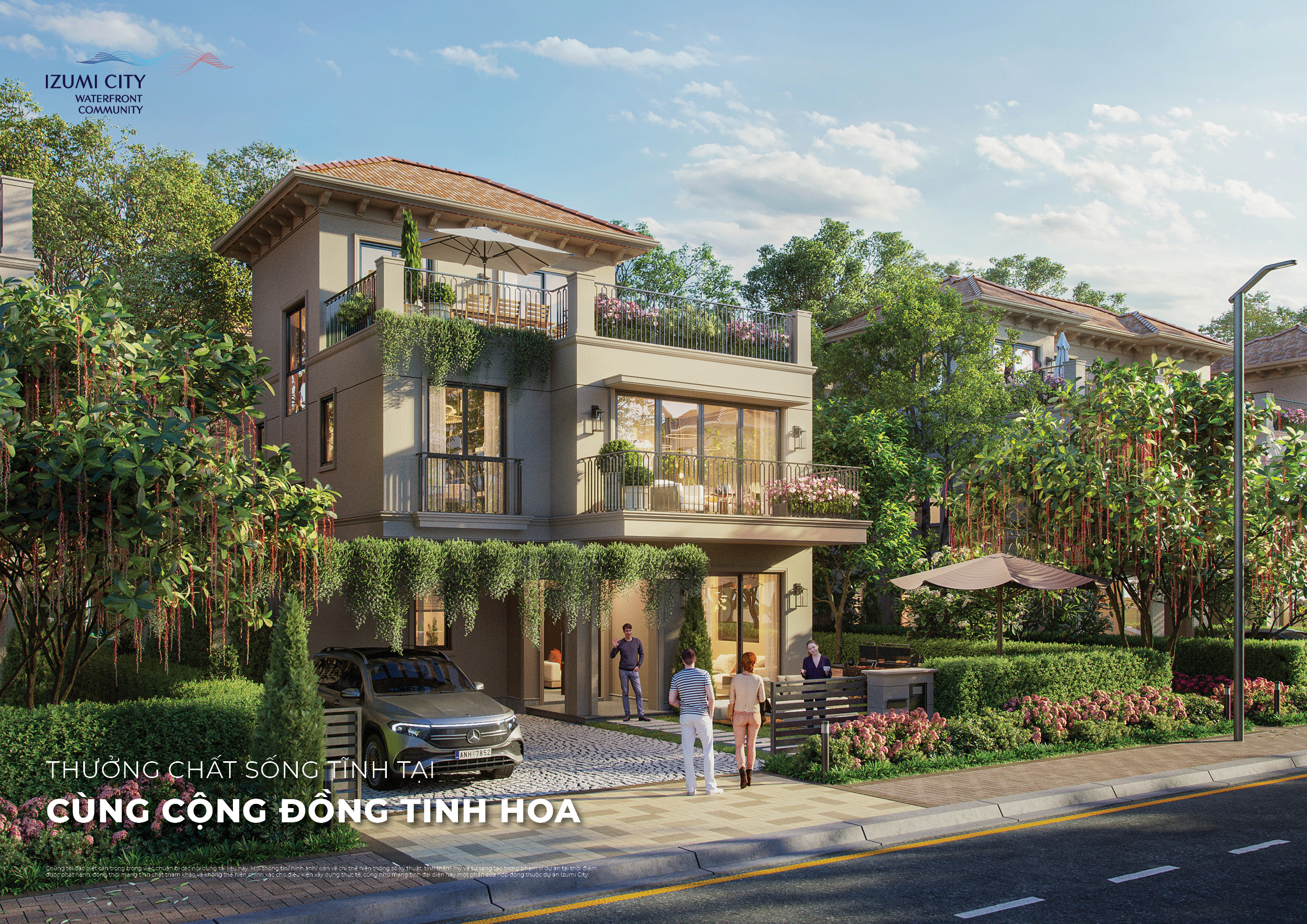 Biệt thự song lập Izumi City 