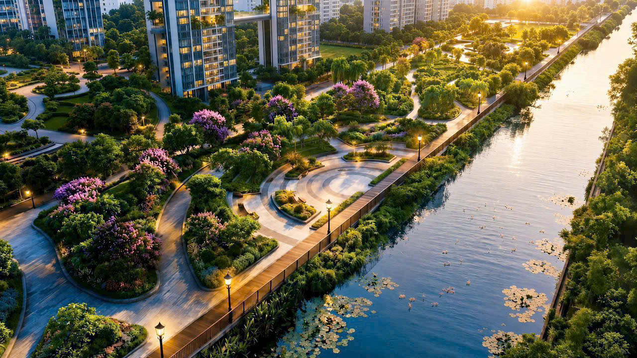 Phối cảnh tiện ích Vinhomes Saigon Park