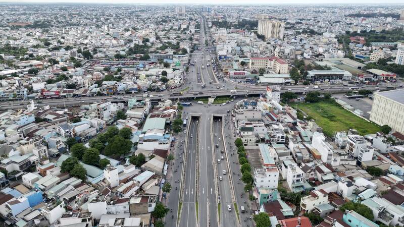 Quốc lộ 22 đoạn qua TPHCM Vinhomes Saigon Park